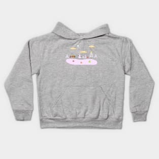 Ice Skating Kids Hoodie